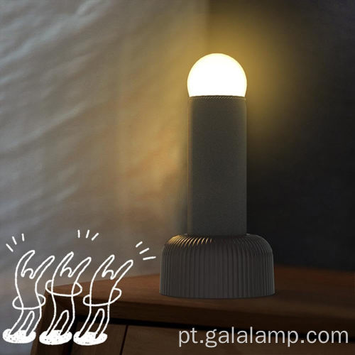 Lâmpada hilariante de lâmpada de silicone de decoração de LED